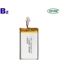 Li-ion Cell Supplier Wholesale Remote Control Battery UFX 303045 3.7V 350mAh Lithium Ion Battery