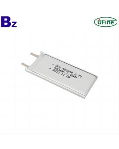 Lipo Cell Manufacturer Wholesale Blood Glucose Meter Battery UFX 402248 3.7V 400mAh Lithium Ion Battery