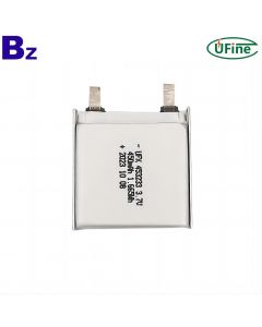 Li-Polymer Cell Supplier Wholesale High Quality Wireless Speaker Battery UFX 453233 3.7V 450mAh Li-Ion Battery