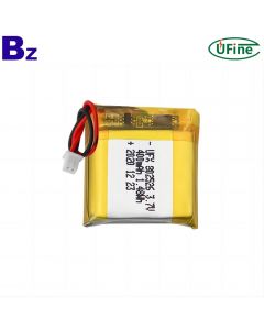Lipo Cell Factory Customized Portable Bluetooth Speaker Battery UFX 802526 3.7V 400mAh Lithium Ion Battery