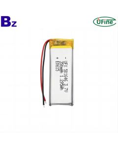 Chinese Lipo Cell Manufacturer Supply Remote Control Battery UFX 501646 3.7V 350mAh Li-Ion Battery