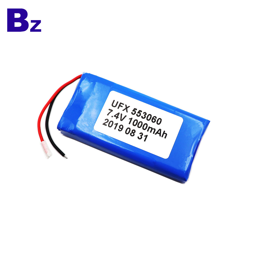 Lithium Ion Battery - 1000mAh 7.4v