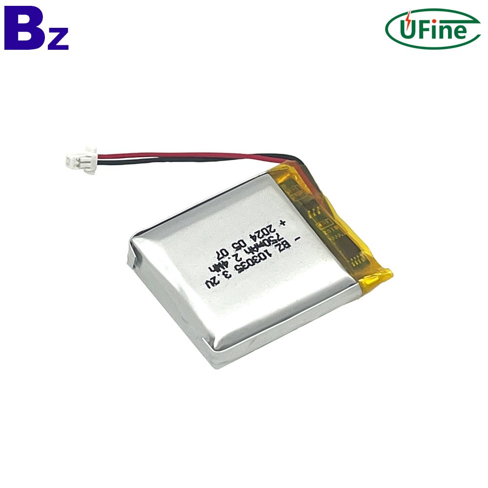 103035 3.2V 750mAh LiFePO4 Battery