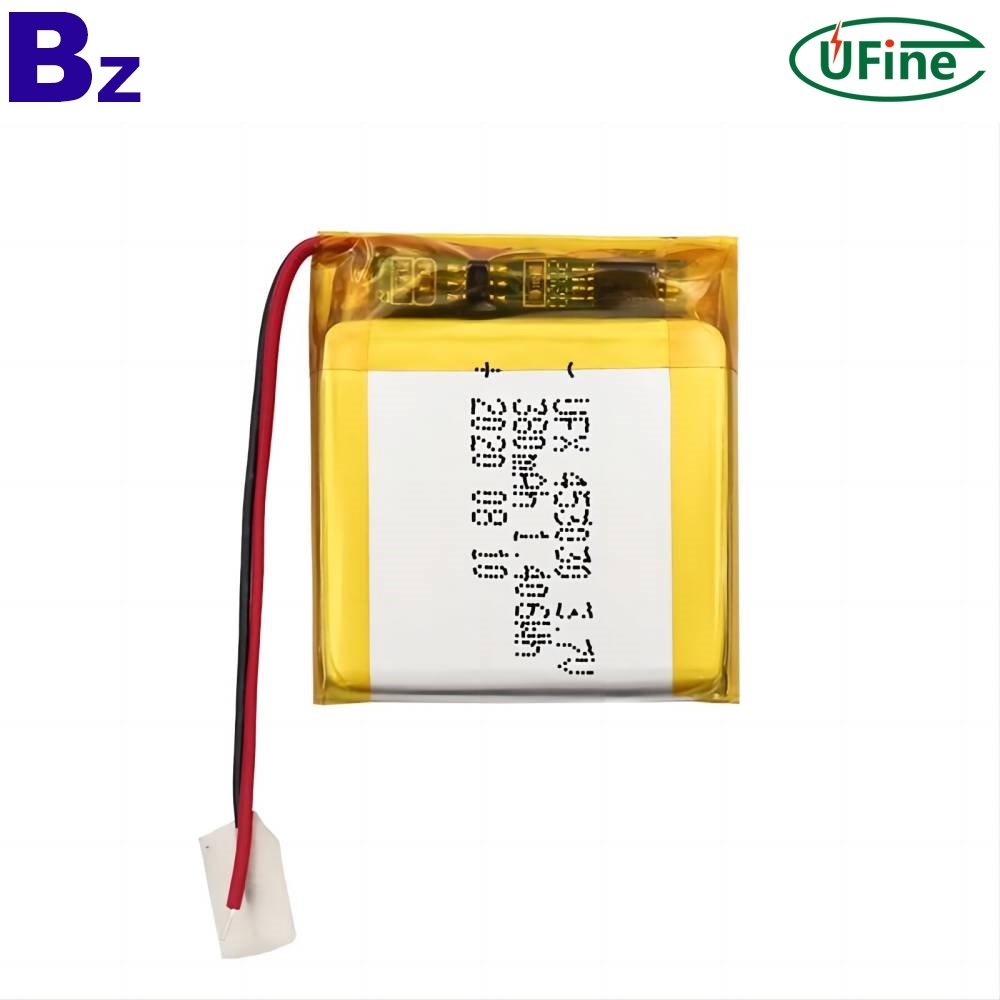 453030 3.7V 380mAh 리튬 이온 배터리