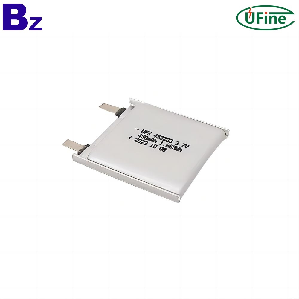 고품질 3.7V 450mAh 리튬 이온 셀