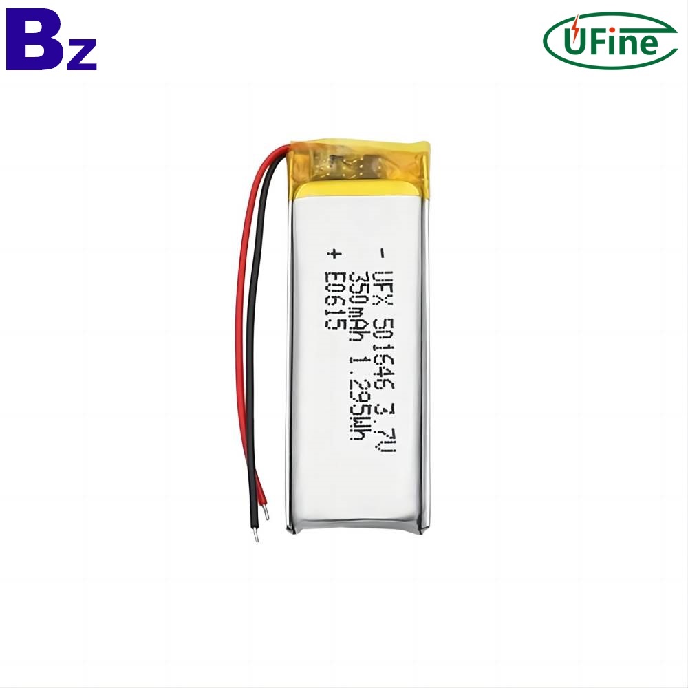 원격 제어용 3.7V 350mAh 배터리