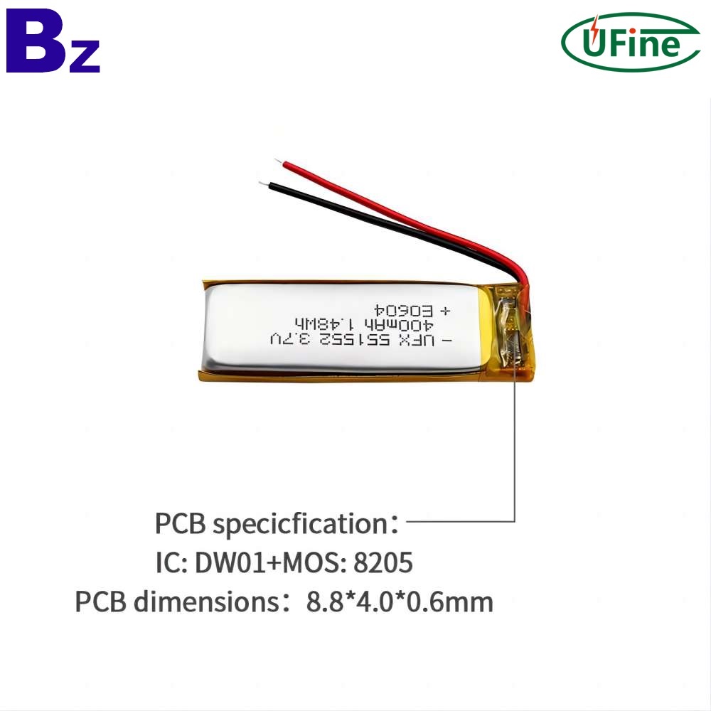 400mAh GPS 추적기 위치 추적기 배터리