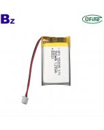 Li-ion Polymer Cell Factory Profession Customized Alarm Clock Battery UFX 552035 3.7V 350mAh Li-polymer Battery