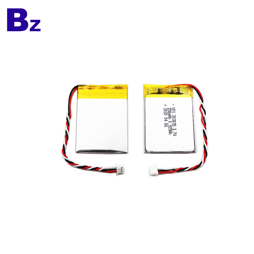 Li-Polymer Battery Manufacturer Produce 250mAh Battery