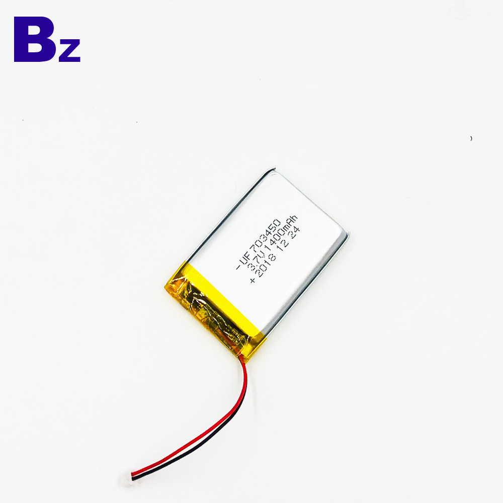 1400mAh 3.7V Lithium Battery 